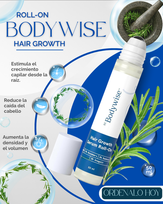 BodyWise Roll-On | Vuelve a tener cabello abundante