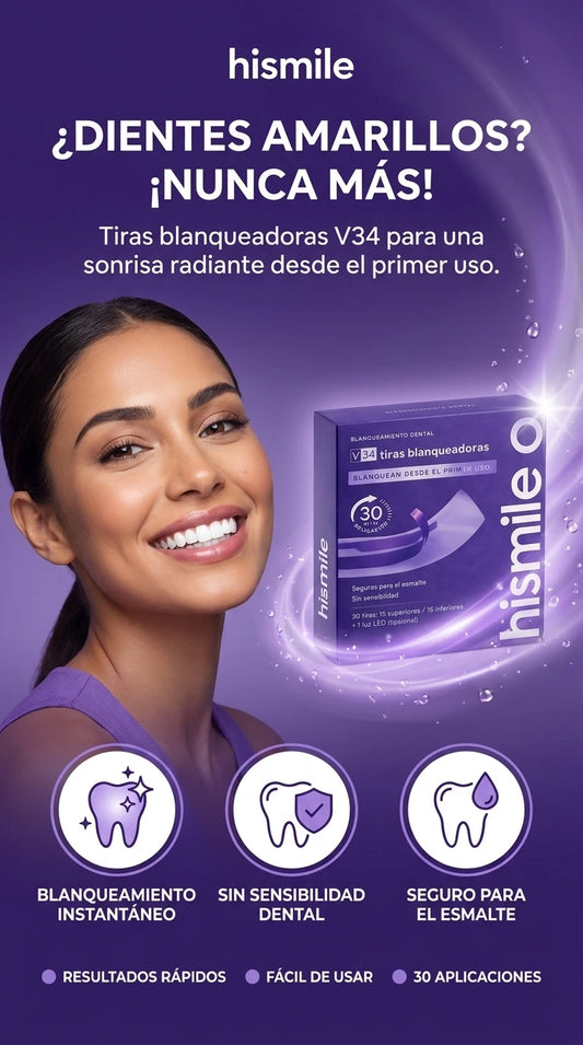 Hismile 🦷 | Dientes blancos desde el primer uso