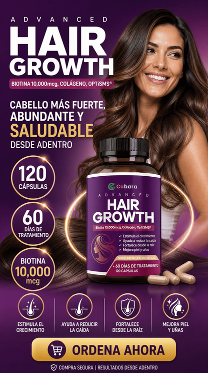 Hair Growth | Crece de adentro hacia afuera