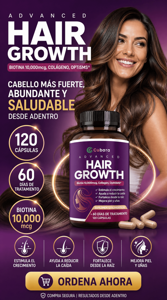 Hair Growth | Crece de adentro hacia afuera
