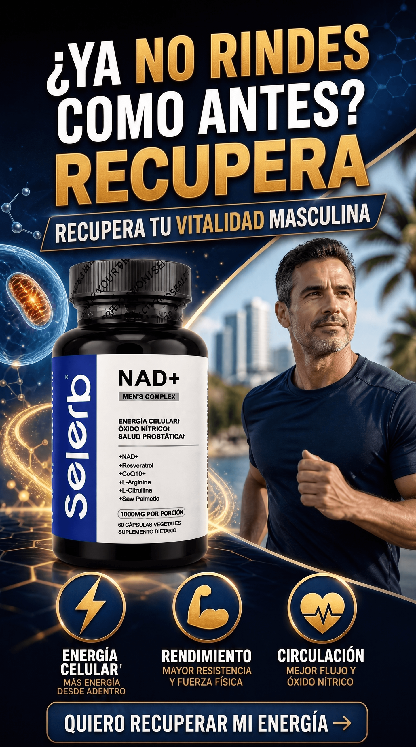 Selerb NAD+ Men's Complex 60cap