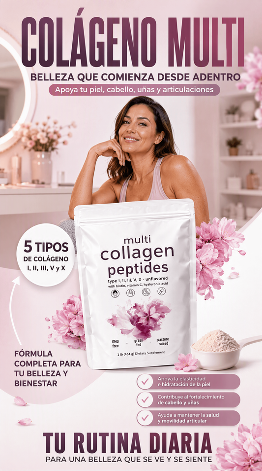 MultiCollagen Peptides en polvo (454 g)